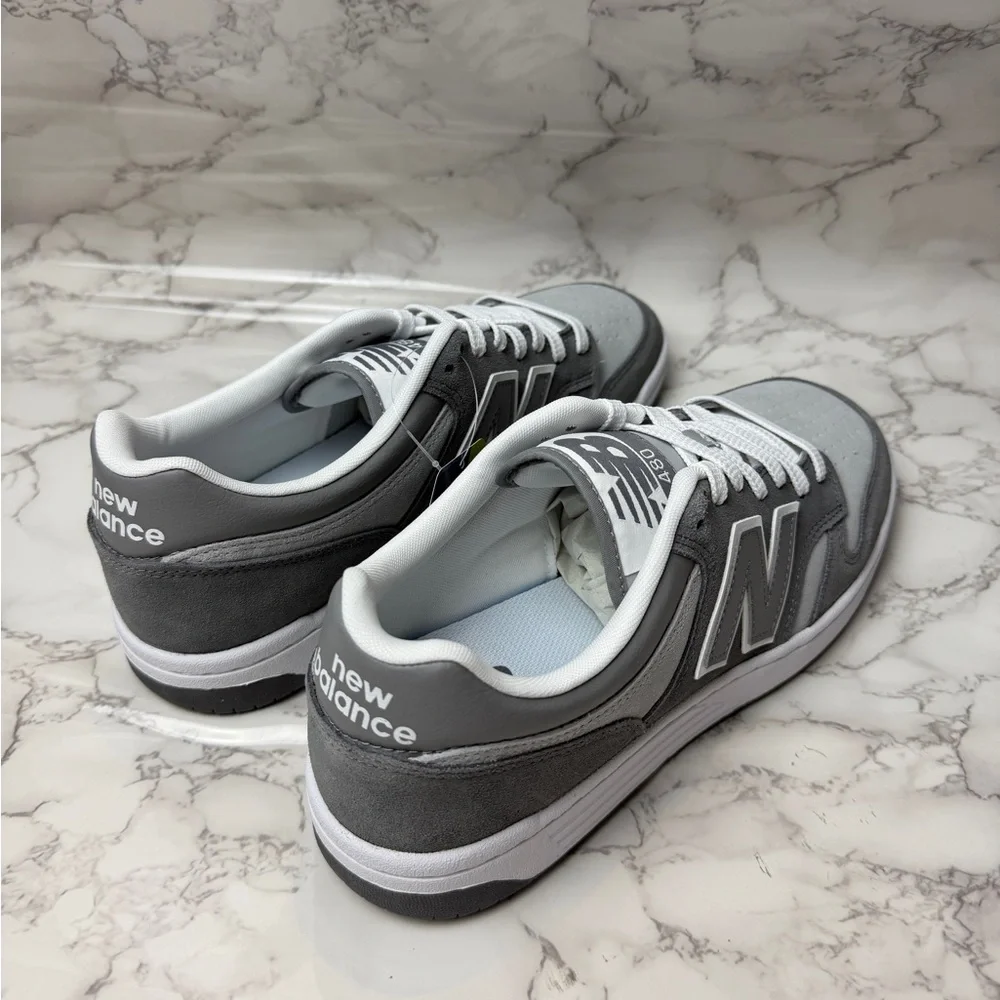 Unisex New Balance 480 Grey Grey BB480LEC Men's US Size 12 / Women's 13,5 - Picture 5 of 11